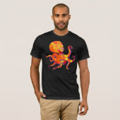 Fun Cartoon Octopus T-Shirt (Voorkant volledig)
