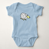 Fun Cartoon Sheep Romper (Voorkant)