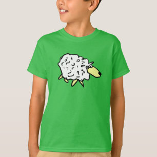 Fun Cartoon Sheep T-shirt