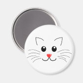 Fun Cartoon Tekenketting Face Magneet (Voorkant / Achterkant)