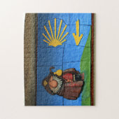 Fun cartoon van St James, Santiago El Camino Legpuzzel (Verticaal)