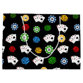 Fun Casino-cadeau voor gokspelen Groot Cadeauzakje (Achterkant)