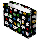 Fun Casino-cadeau voor gokspelen Groot Cadeauzakje (Achterkant Gekanteld)