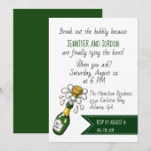 Fun Casual Wedding Uitnodiging (Voorkant / Achterkant)