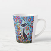 Fun Cat Espresso Java Mocha Cute Cafee Latte Mok (Rechts)