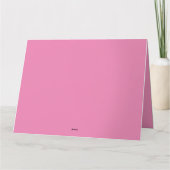 Fun Cat met Bunny Ears Custom Easter Kaart (Achterkant)