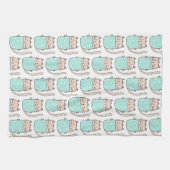 Fun Cat Patroon Theedoek (Horizontaal)