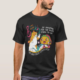 Fun CAT TACO STACCATO Christelijk T-shirt