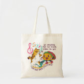 Fun CAT TACO STACCATO Christelijk Tote Bag (Voorkant)