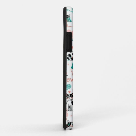 Fun Cat-telefoondraagtas Case-Mate iPhone Case (Achterkant/rechts)