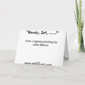 Fun Cat Verjaardag Kaart (Achterkant)