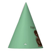 Fun Cats Birthday Gift of Rats from Green Basket Feesthoedjes (Links)