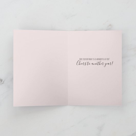 Fun Celebrate You Verjaardag Modern Hearts Kaart (Binnen)