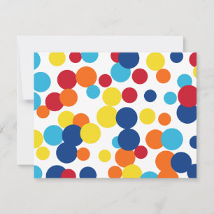 Fun Celebration Birthday Party Invitations Kaart