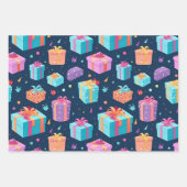 Fun Celebration cadeau thema Inpakpapier Vel (Voorkant)