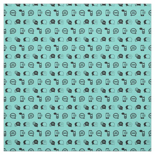 Fun Cell Phone Text Message Theme CUSTOM COLOR Stof (Swatch)