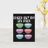 Fun Cereal Gym Ontbijtschalen Six Pack Workout Bo Kaart (Gele Bloem)