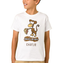 Fun Cheeky Monkey Cartoon Design