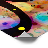 Fun Cheerful Colorful Tree Classroom Poster (Hoek)