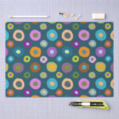 Fun cheerful kleurig onthappapier tissuepapier (Craft)