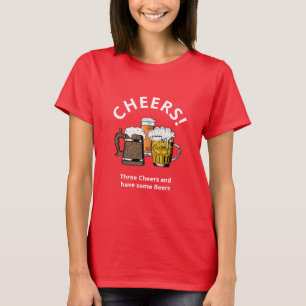 Fun CHEERS Beers T-shirt