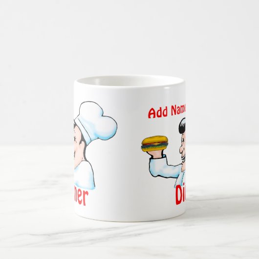 Fun Chef Coffee Mok () (Center)