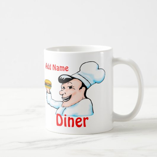 Fun Chef Coffee Mok () (Rechts)
