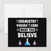 Fun Chemistry Funny Gezegde Chemist Professional G Briefkaart (Voorkant / Achterkant)