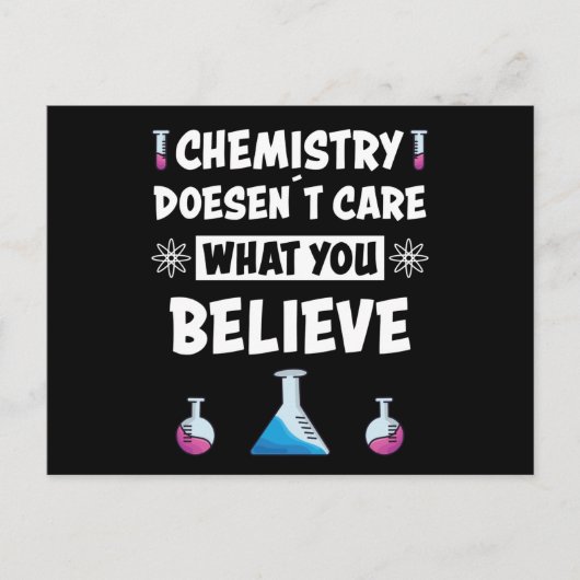 Fun Chemistry Funny Gezegde Chemist Professional G Briefkaart (Voorkant)