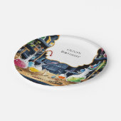 Fun Chemistry Lab Wetenschapper Verjaardag Papieren Bordje (Gekanteld)