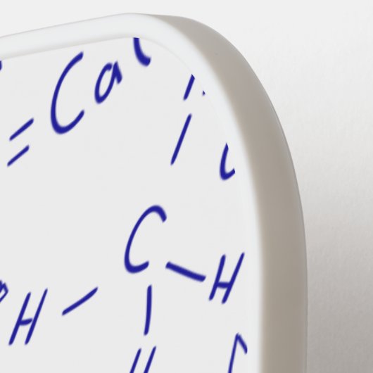 Fun Chemistry Notes Personalized Pickleball Paddle (Links Detail)