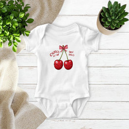 Fun Cherries Bodysuit for Kids - Adorable 