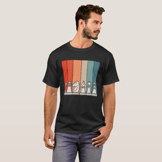Fun chess  for chess t-shirt (Voorkant volledig)