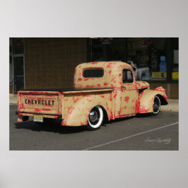 FUN  CHEVY TRUCK POSTER