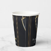 Fun Chic Suit Award Mannen Adult Tuxedo 18e verjaa Papieren Bekers (Rechts)