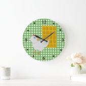 Fun Chicken and Waffle Kitchen Wall Clock Grote Klok (Huis)