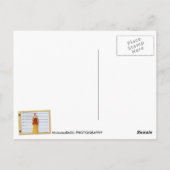 Fun Chicken Beverly Hills Mugshot Briefkaart! Briefkaart (Achterkant)