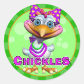 Fun Chickles Stickers (Voorkant)