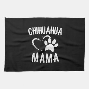 Fun Chihuahua Mama Gift Pet Lover Hond Chi-chi Moe Theedoek