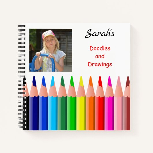 Fun Children's Spiral Notitieboek (Voorkant)