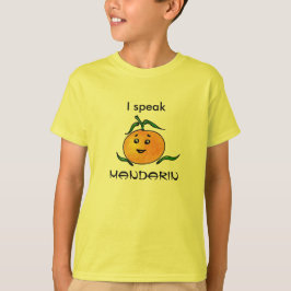 Fun Chinese Mandarijnspreker T-shirt