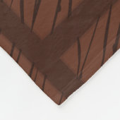 Fun Choco pralines Fleece Deken (Hoek)