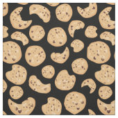Fun Chocolate Chip Cookies Patroon Stof (Swatch)