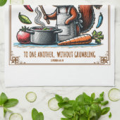 Fun Christian Gift Tea Towel with Bible Verse Theedoek (Gevouwen)