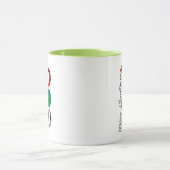 fun christmas coffee mug mok (Midden)