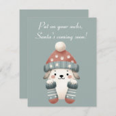 Fun Christmas Greeting Card Kaart (Voorkant / Achterkant)