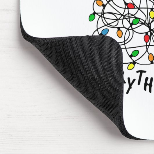 Fun Christmas Lights Its Fine Im Fine Everything I Muismat (Hoek)