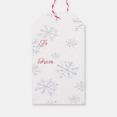 Fun Christmas Nordic Gnomen Cadeaulabel (Achterkant)