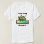 Fun Christmas Tree Season Loading Progress Bar T-shirt (Design voorkant)