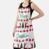 Fun Christmas trui stijl vakantie patroon Schort (Insitu)